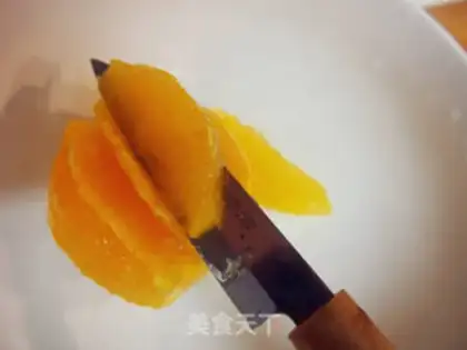 Make Ducks with orange salad step 1