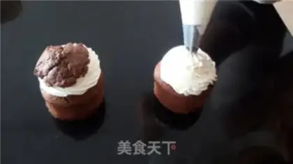 Make Chocolate cream cake step 14