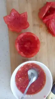 Make Tomato eggs step 1