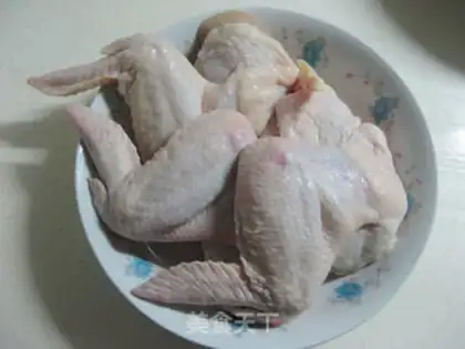 Make Chicken fowl mushroom soup noodles step 0