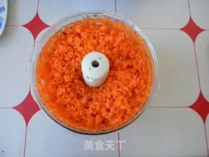 Make Carrot pork buns step 2
