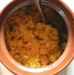 Make Homemade orange sauce step 1