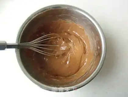 Make Coffee cream chocolate cake step 3