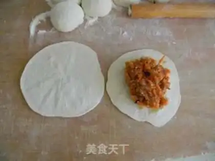 Make Carrot pork buns step 8