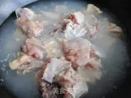Make Chicken stew mushrooms step 1