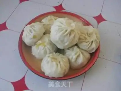 Make Carrot pork buns step 10