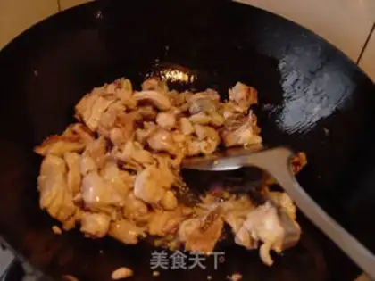 Make Chicken stew mushrooms step 5