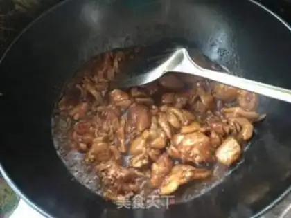 Make Chicken stew mushrooms step 6