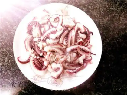 Make The white squid step 5