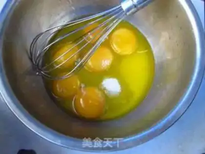 Make Dry cranberry cake step 1