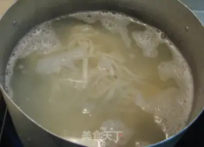 Make Chicken fowl mushroom soup noodles step 16