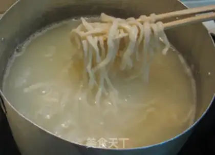 Make Chicken fowl mushroom soup noodles step 17