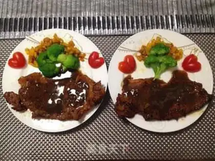 Make French black pepper steak step 7
