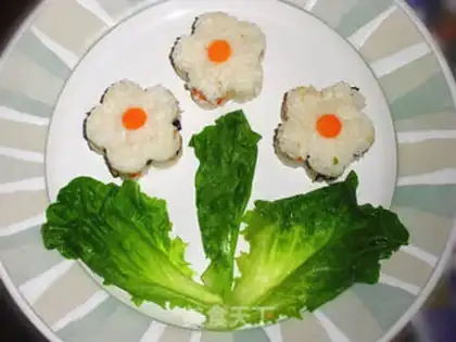 Make ♪ Flower rice ♪ step 10