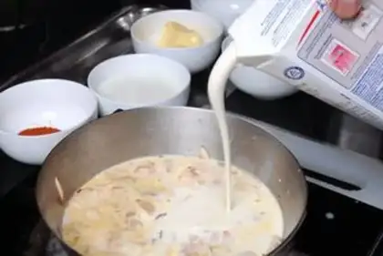 Make French mushroom soup step 5