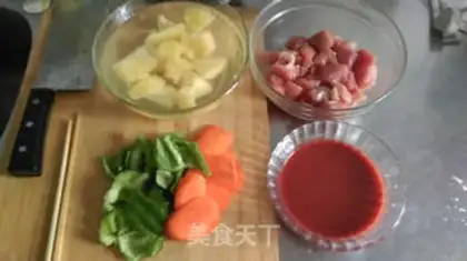Make Pineapple crotch step 1