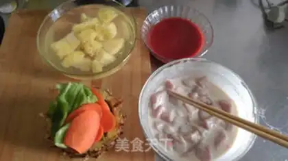 Make Pineapple crotch step 2