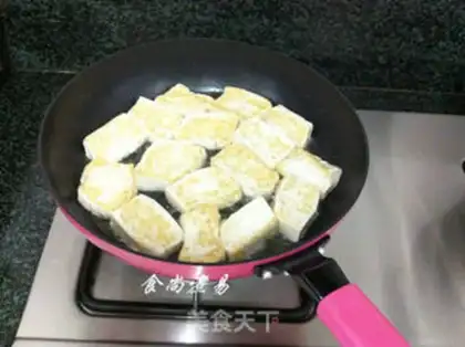 Make Mule pepper tofu step 2