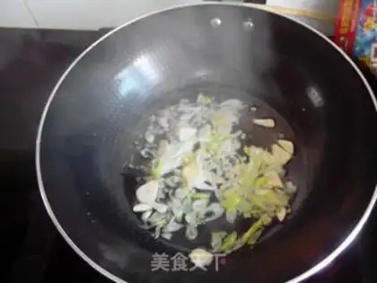 Make Pumpkin fried meat step 9