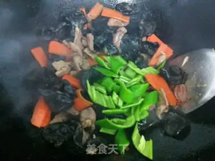 Make Mule pepper tofu step 7