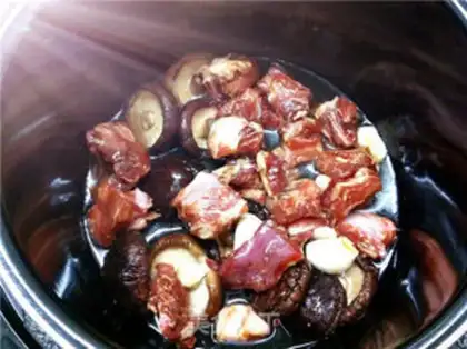 Make The mushroom ribs step 6