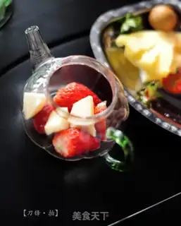 Make Sweet sour fruit tea step 3