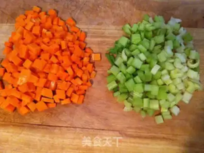 Make The celery is fried step 1