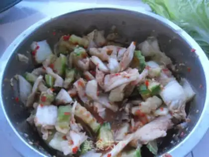Make Hot cabbage step 2