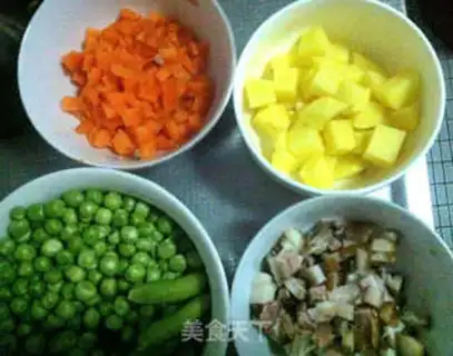Make Sour rice step 1