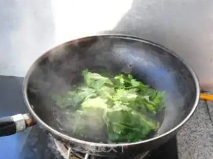 Make Celery leaves step 2