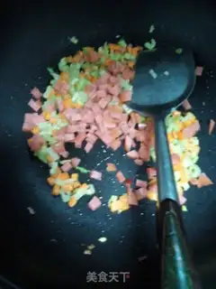 Make Celery corn fried rice step 8