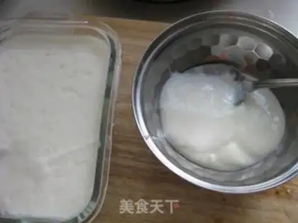 Make Yogurt cheese salad step 4