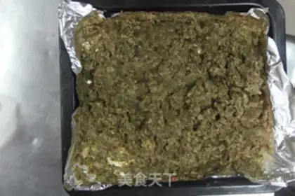 Make Green bean pie step 2