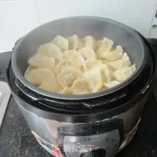 Make Pork dumplings step 13