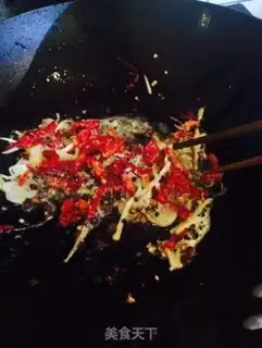 Make Scrambling fish step 3