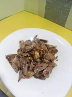 Make Chicken heart with red oil step 6