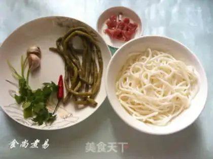 Make Guilin rice powder step 0