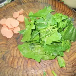 Make Ham spinach step 0
