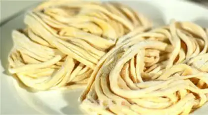 Make Carrot noodles step 5