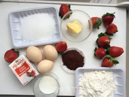 Make Snowman naked cake step 0