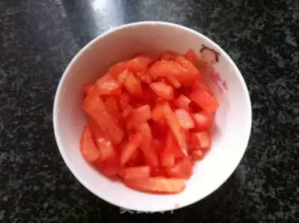 Make Tomato rice tofu step 6