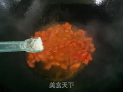 Make Tomato rice tofu step 8