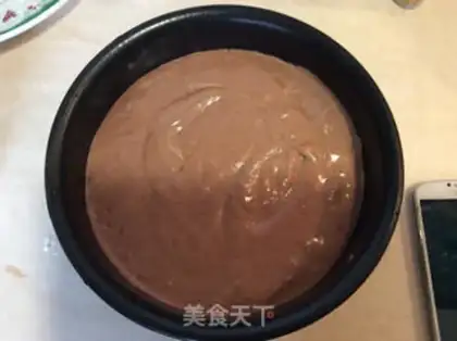 Make Snowman naked cake step 7