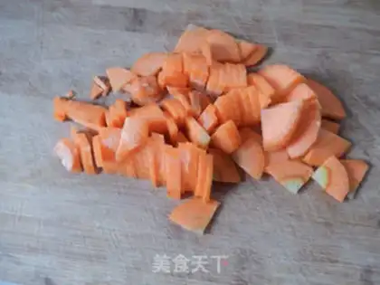 Make Carrot meat step 2