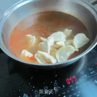 Make Spicy fan dumplings step 8