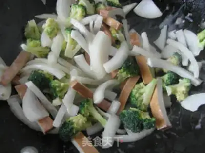 Make A vegetable salad step 6