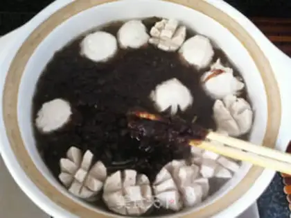 Make ♪ Purple meatball soup ♪ step 8