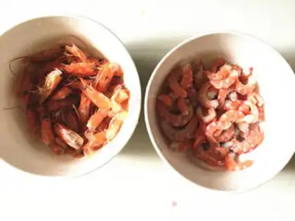 Make Thai lemon spicy shrimp step 2