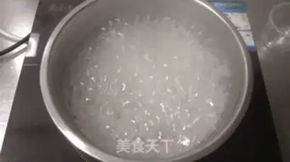Make The fruit pudding step 1