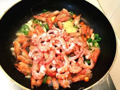 Make Thai lemon spicy shrimp step 4